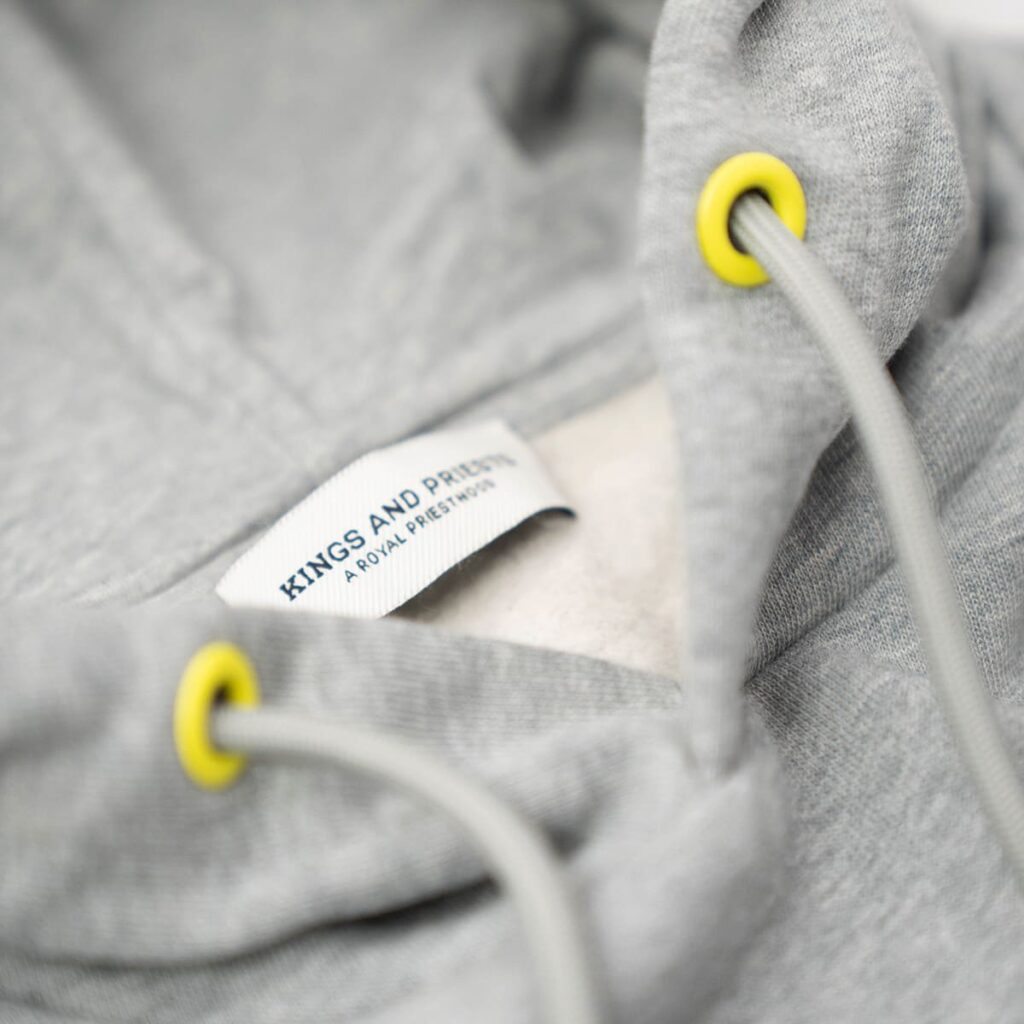 Hoodie Noha | Unisex grau melange | KINGS AND PRIESTS