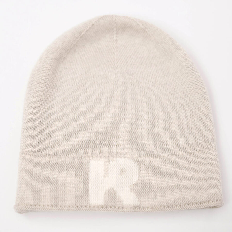 Beanie aus Merinowolle, Unisex beige ,KINGS AND PRIESTS