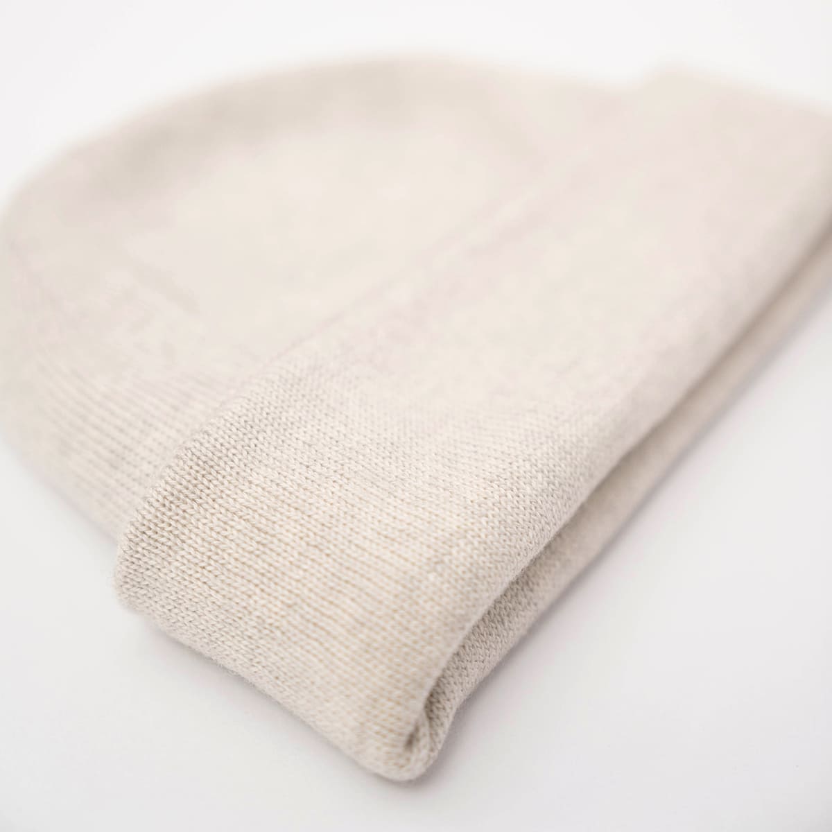 Beanie aus Merinowolle, Unisex beige ,KINGS AND PRIESTS